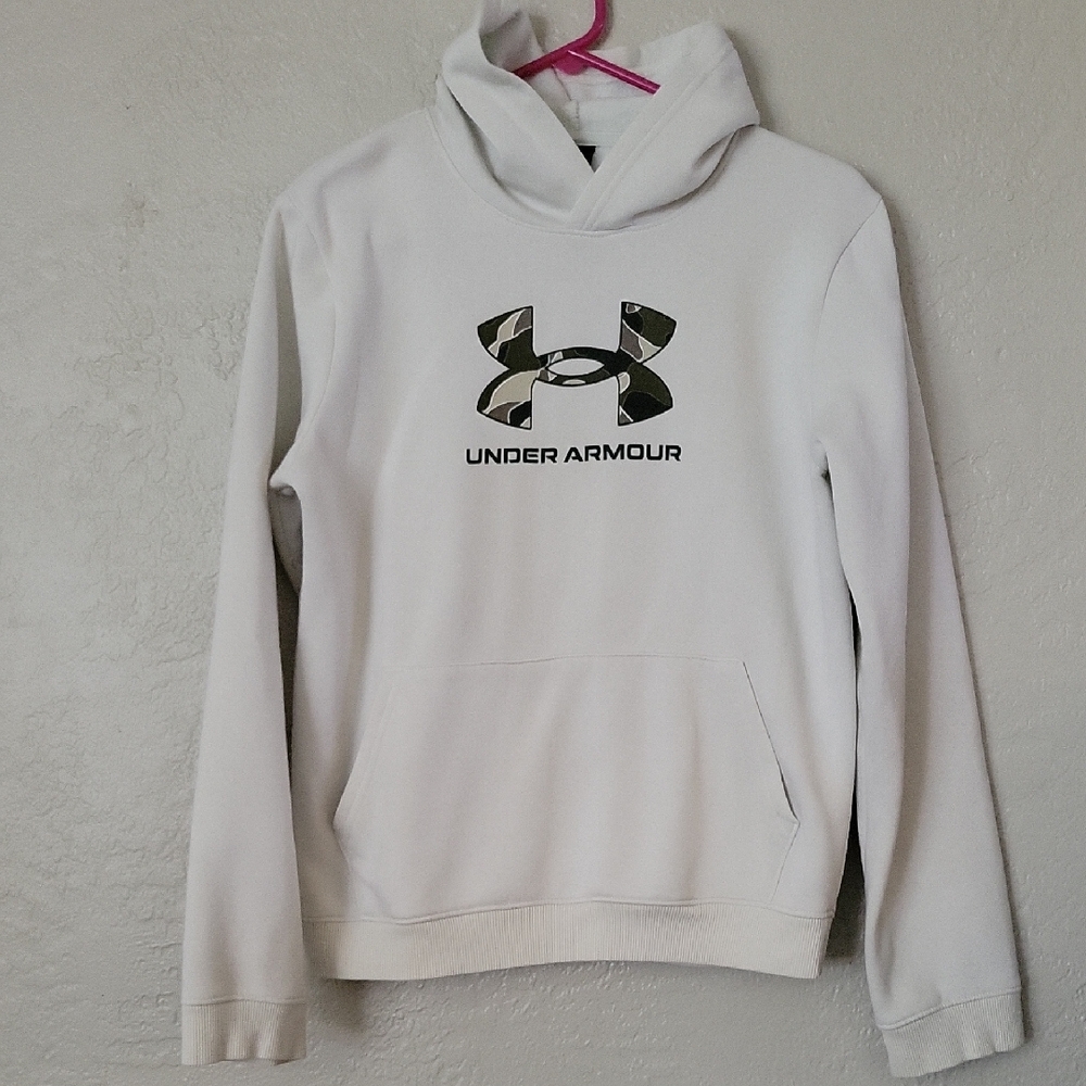 EUC | Under Armour | Rival Fleece Big Logo Hoodie